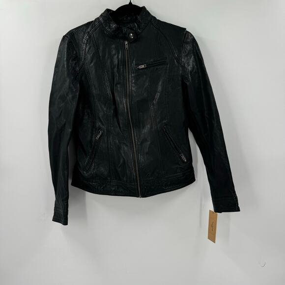 NWT Milwaukee Leather Vintage SFL2811 Women's Black Motorcycle Leather Jacket - Picture 2 of 9
